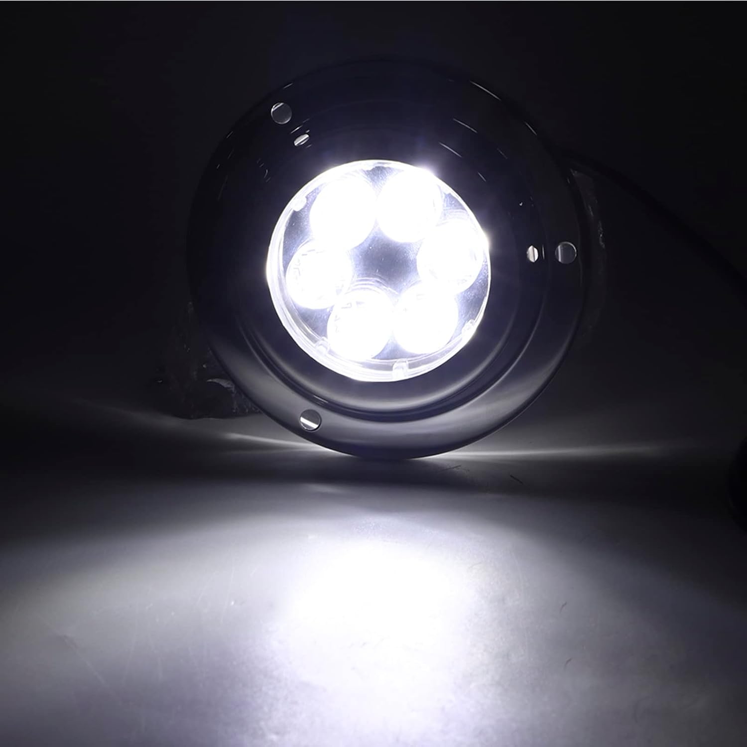 TOPINCN LED Yacht Boat Underwater Light IP68 Waterproof White Light High Luminous Efficiency 50,000 Hours Service Life Stainless Steel 316 for Swimming Pool image number 2