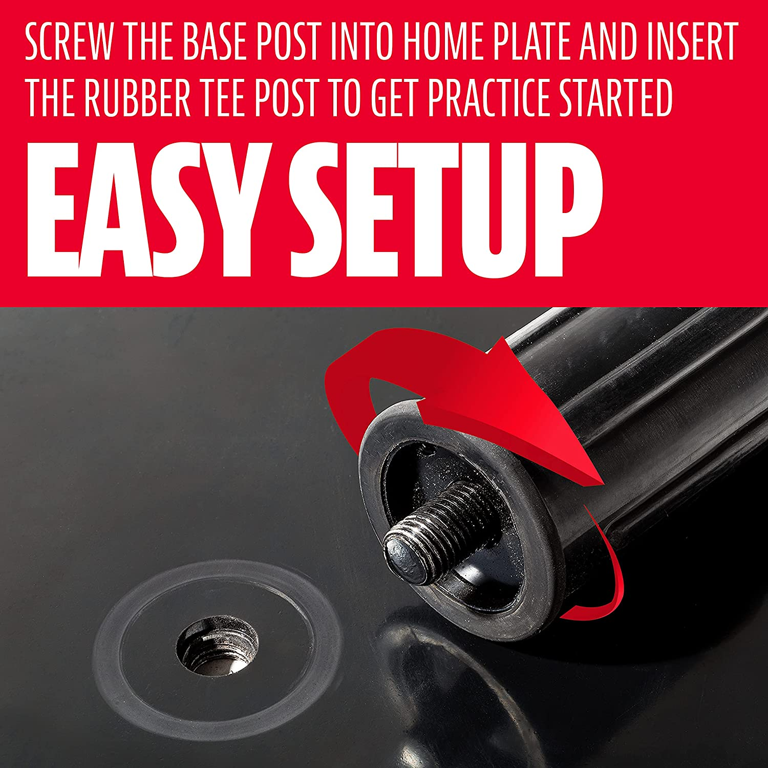 Franklin Sports MLB Industrial Grade Batting Tee image number 3