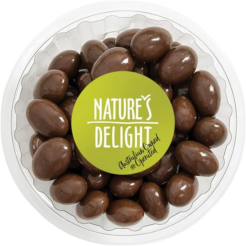 Nature'S Delight Chocolate Almonds Snack Tub, 170G image number 2