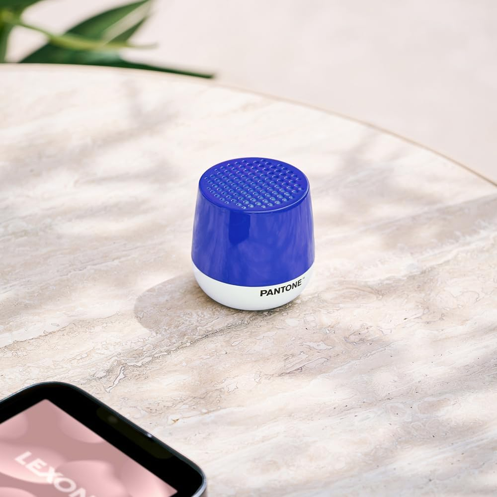 Lexon Mino+ Mini Bluetooth Speaker Pantone - Classic Blue image number 3