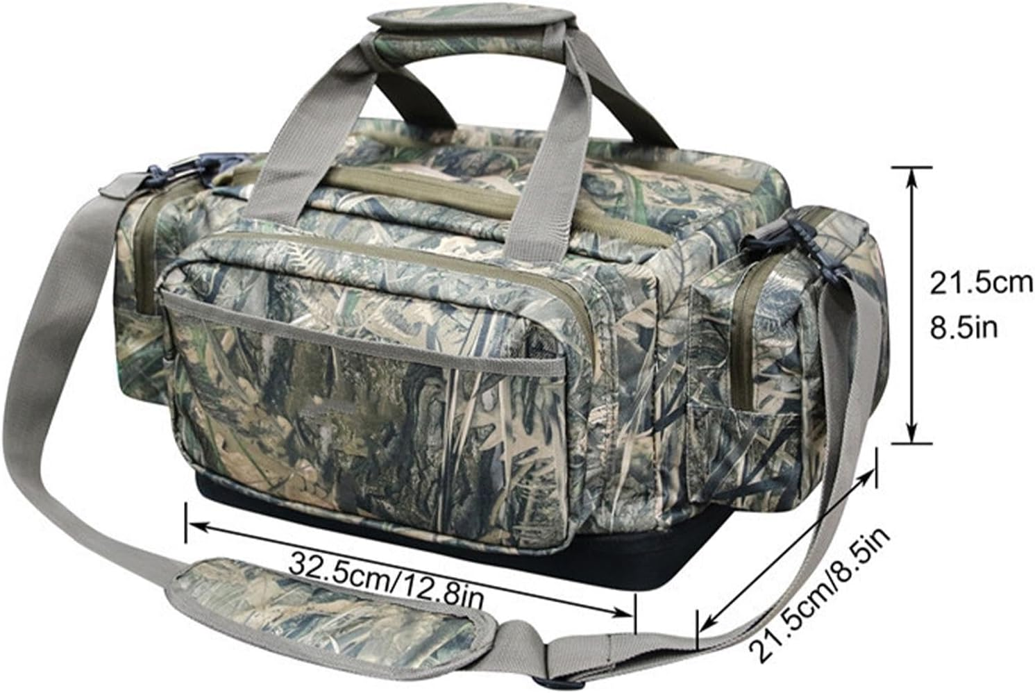 Hunter Bag | Oxford Waterfowl Hunting Clothes Bag | Refuge Bag | Hunting Duffle Gear Bag | Adjustable Outdoor Duffle Bags for Travel, Hiking, Camping, Durable Storage for Outdoorsmen, Multi-Coloured, image number 1
