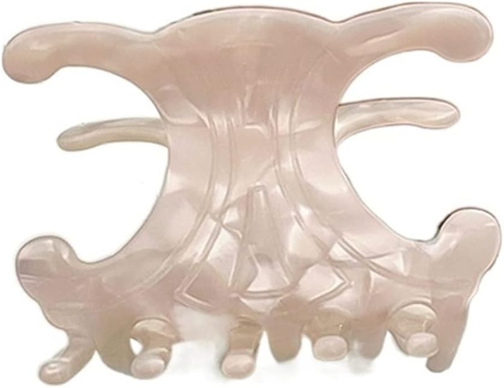 AELOUS Women Hair Accessory, Colorful Leopard Print Butterfly Geometric Headdress Hair Claws, Fashion Back Head Dish Hair Clips - Leopard image number 3