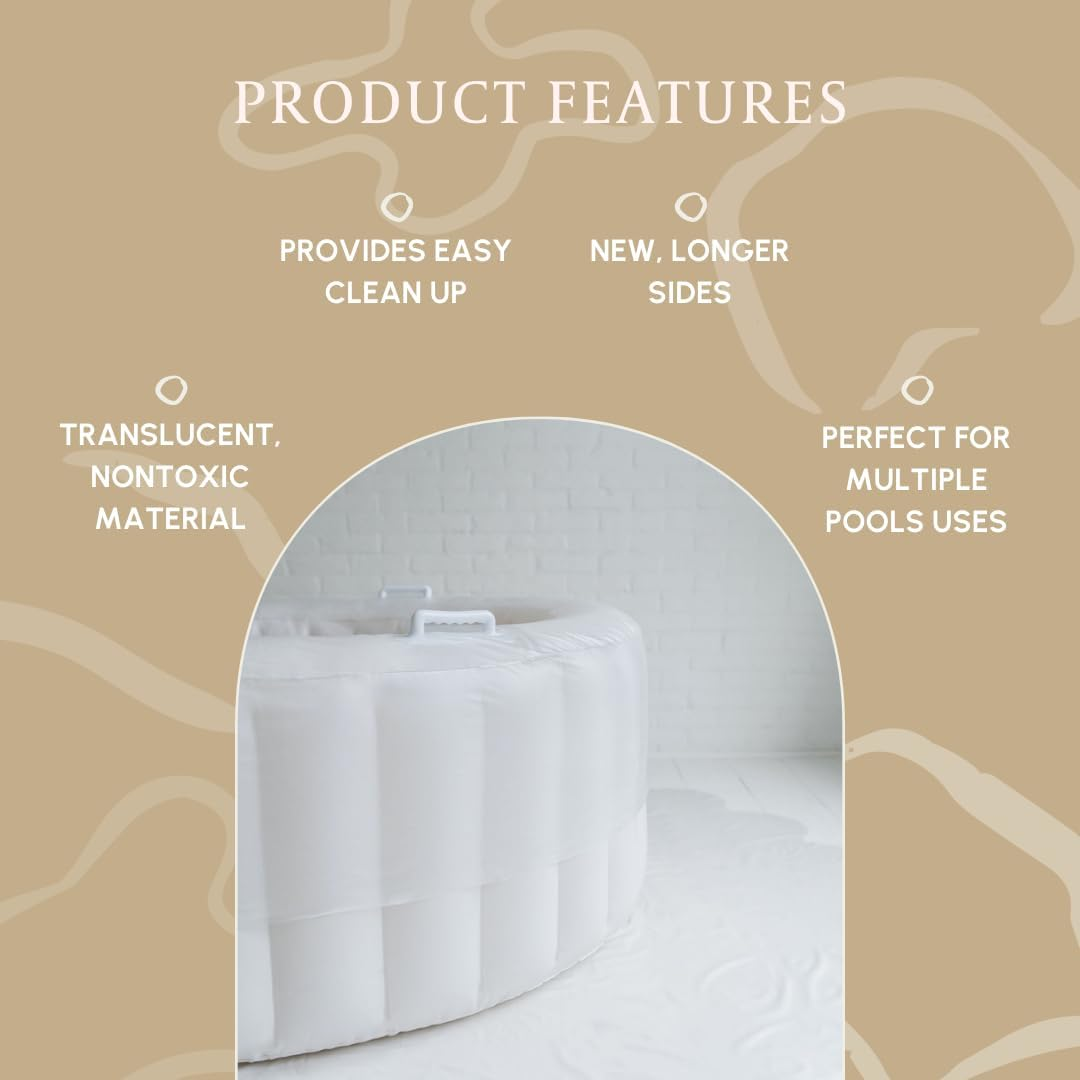 Earthside Pool Liner - Long for Home Birth Moms, Doula or Midwife - Labor and Delivery Essential - Birthing Pool Liner image number 1