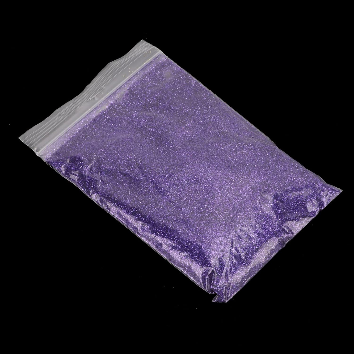 XUMIUZIY Extra Fine Glitter for Eye Makeup Shining for Nails Face - 50G Shiny Glitter, Easy Removal - Great DIY PET Material (Purple)