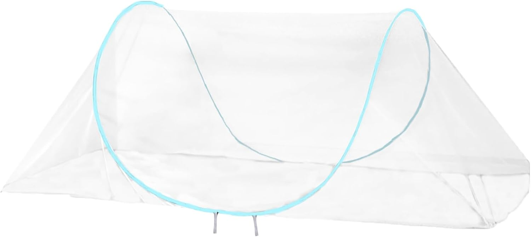 CMINGJ Large Pop up Mosquito Tent, Portable Foldable Mosquito Net for Bed Camping Travel Patio，Mosquito Net for Adults Baby (78 * 39 * 27Inch) (Black Adjustable Size)