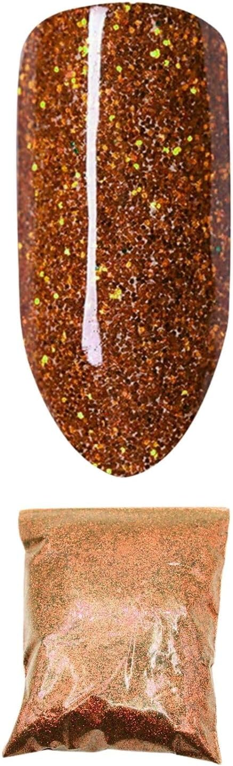 Leona Co 50G Ultra Fine Holographic and Iridescent Glitter, Extra Fine Resin Glitter Powder, Craft Glitter for Resin Tumblers Art Crafts Making, Cosmetic Glitter for Nail Body Eye Face Hair Makeup (Light Green) - Light Green image number 3