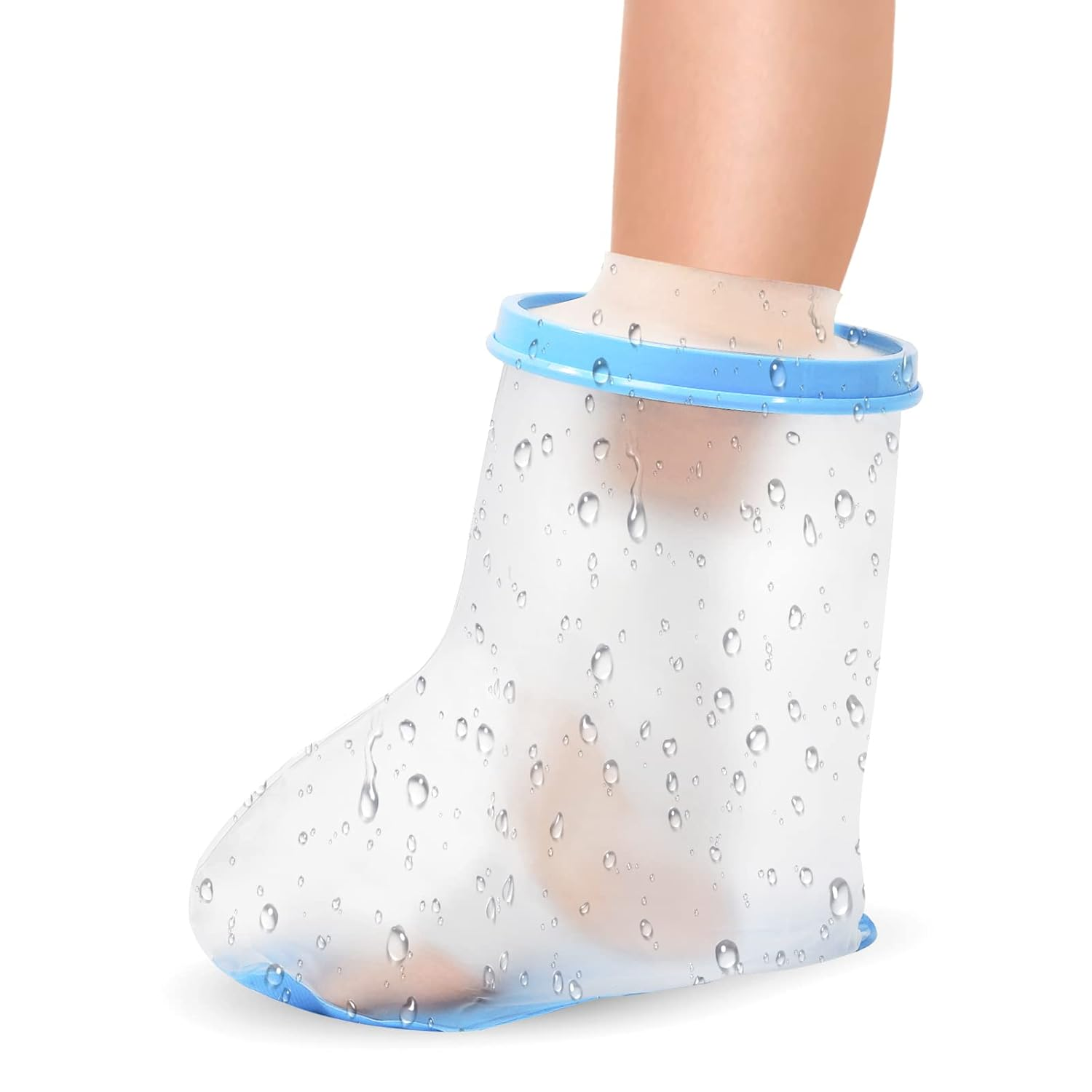 Waterproof Foot Cover for Shower Adult, Foot Cast Covers