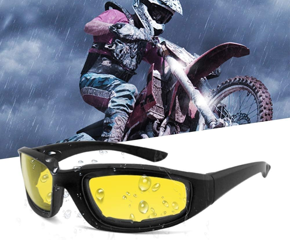 Motorcycle Ridding Glasses Goggles Protective Eye Wear image number 1