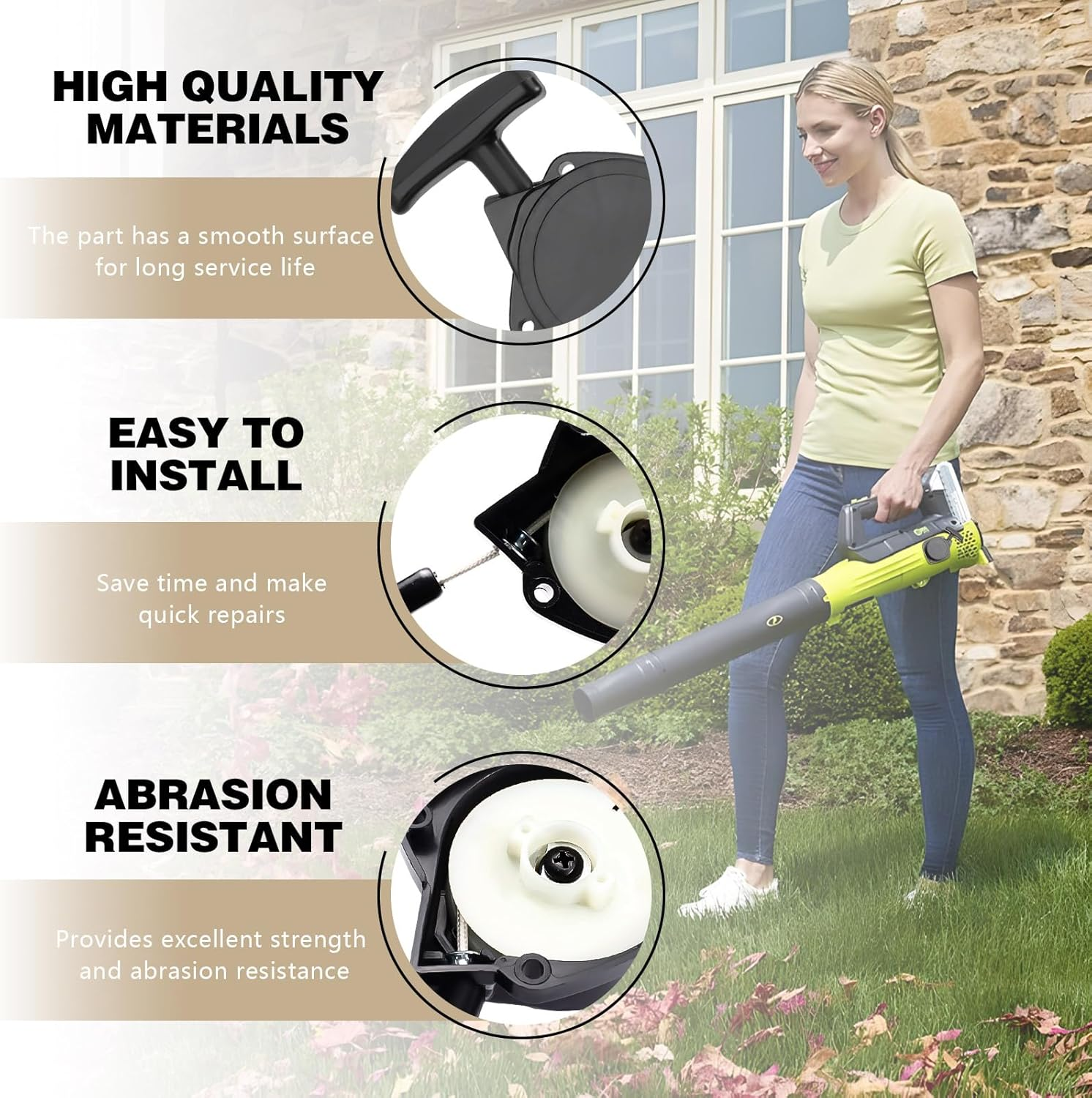 Recoil Pull Start Starter A051000960 A051000961 Echo Blower ES-250 PB-250 254Cc Hand Pull Starter Blowers A052000490 A051002980 (1) image number 3