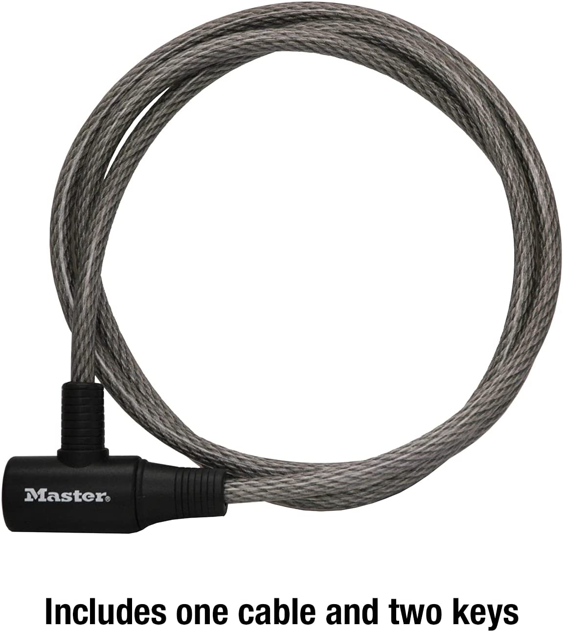 Master Lock Keyed Bike Cable Lock, 1.8 M Length X 10 Mm Diameter image number 3