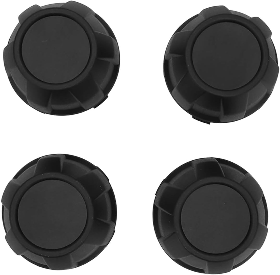 [4PCS] Wheel Covers for Teryx KRX 1000 2020-2022, Black Tire Wheel Center Caps, Durable Dust Resistant Hub Covers, Elegant Styling Protection for All Terrain Enthusiasts