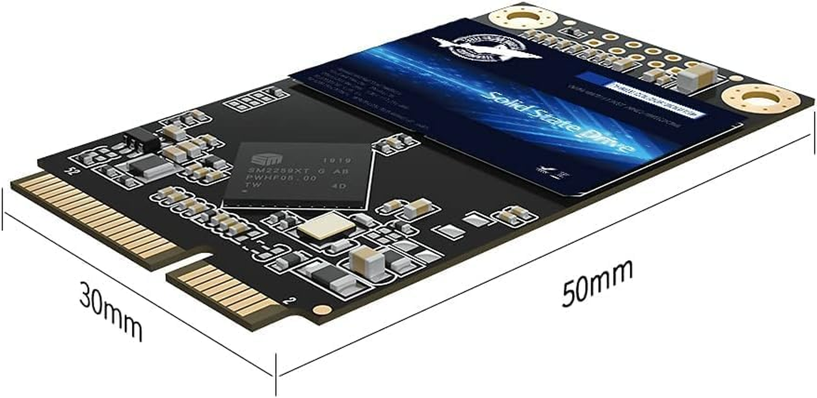 Dogfish Msata SSD 32GB Sata3 Internal Soild State Drive Mini Sata SSD Disk Including 16GB 32GB 60GB 64GB 120GB 128GB 240GB 250GB 256GB 480GB (32GB, MSATA) image number 3