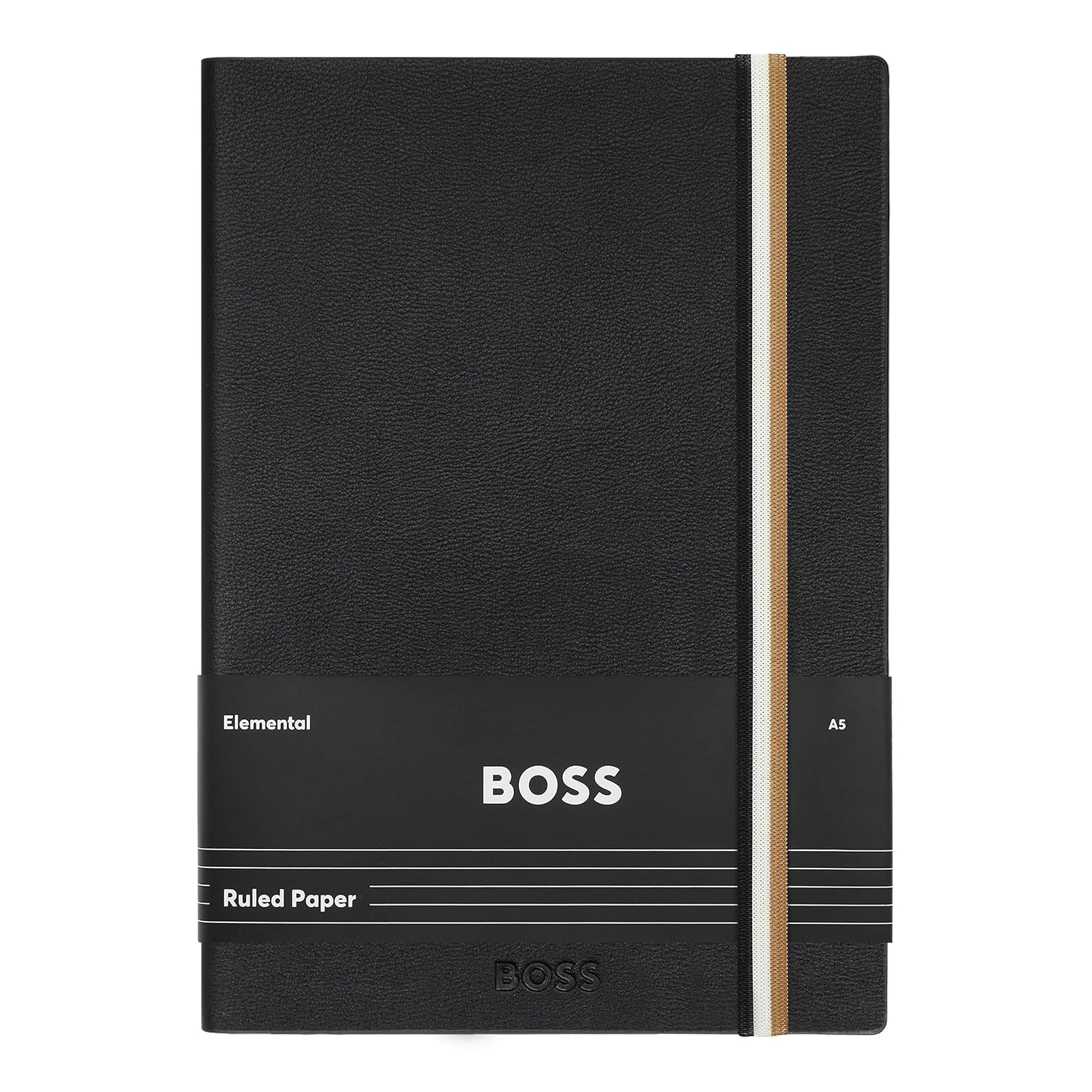 Hugo Boss Notizbuch Iconic A5 (Liniert, Black) image number 3
