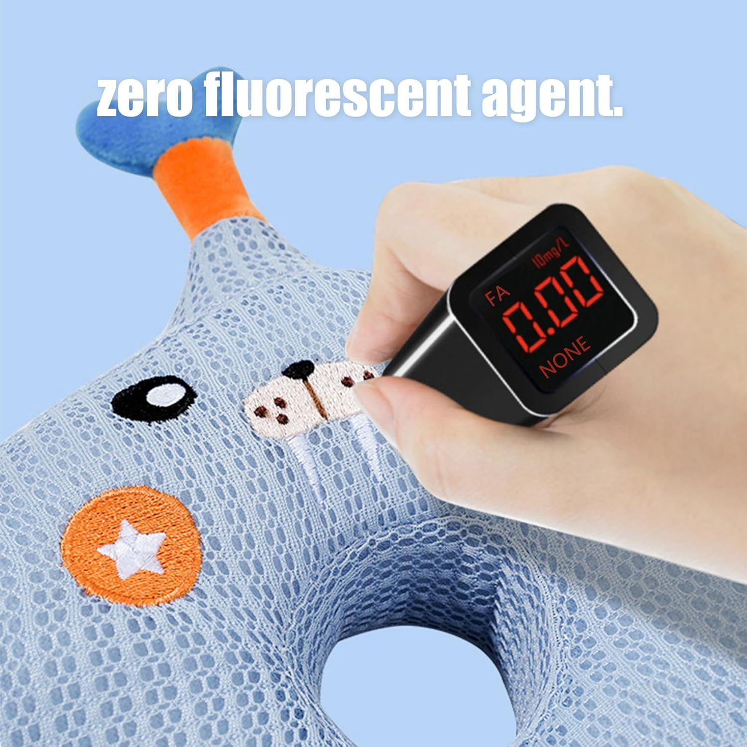 Baby Head Protector Backpack,Head Protection Safety,Anti-Collision Head-Protecting Back Pillow,Anti-Fall Hat for Toddler,Blue (A Seal) image number 6