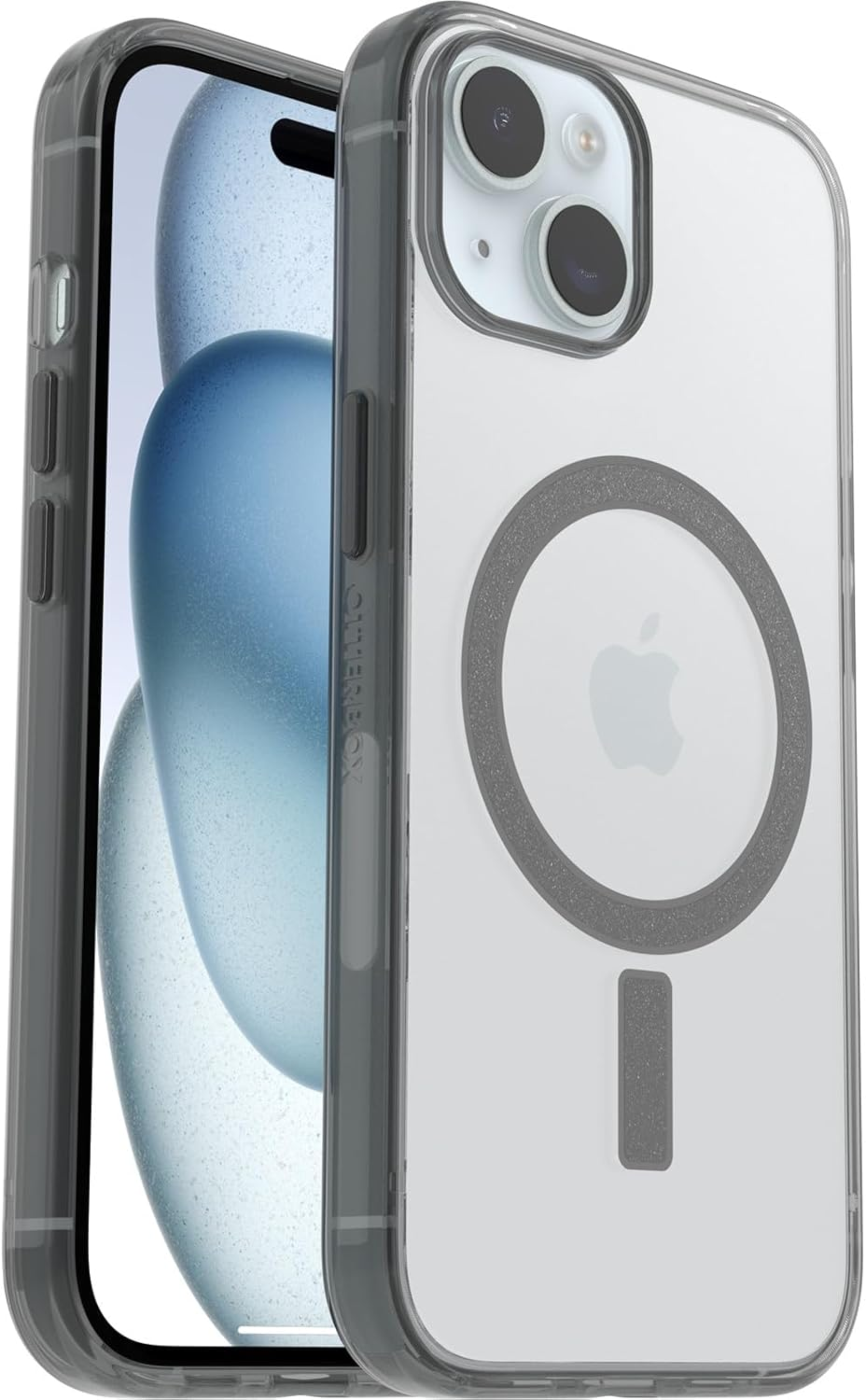 Otterbox Clear Case Series with Magsafe for Iphone 15, Shockproof, Drop Proof, Ultra-Slim, Protective Case, 3X Tested to Military Standard, Narwhal image number 5