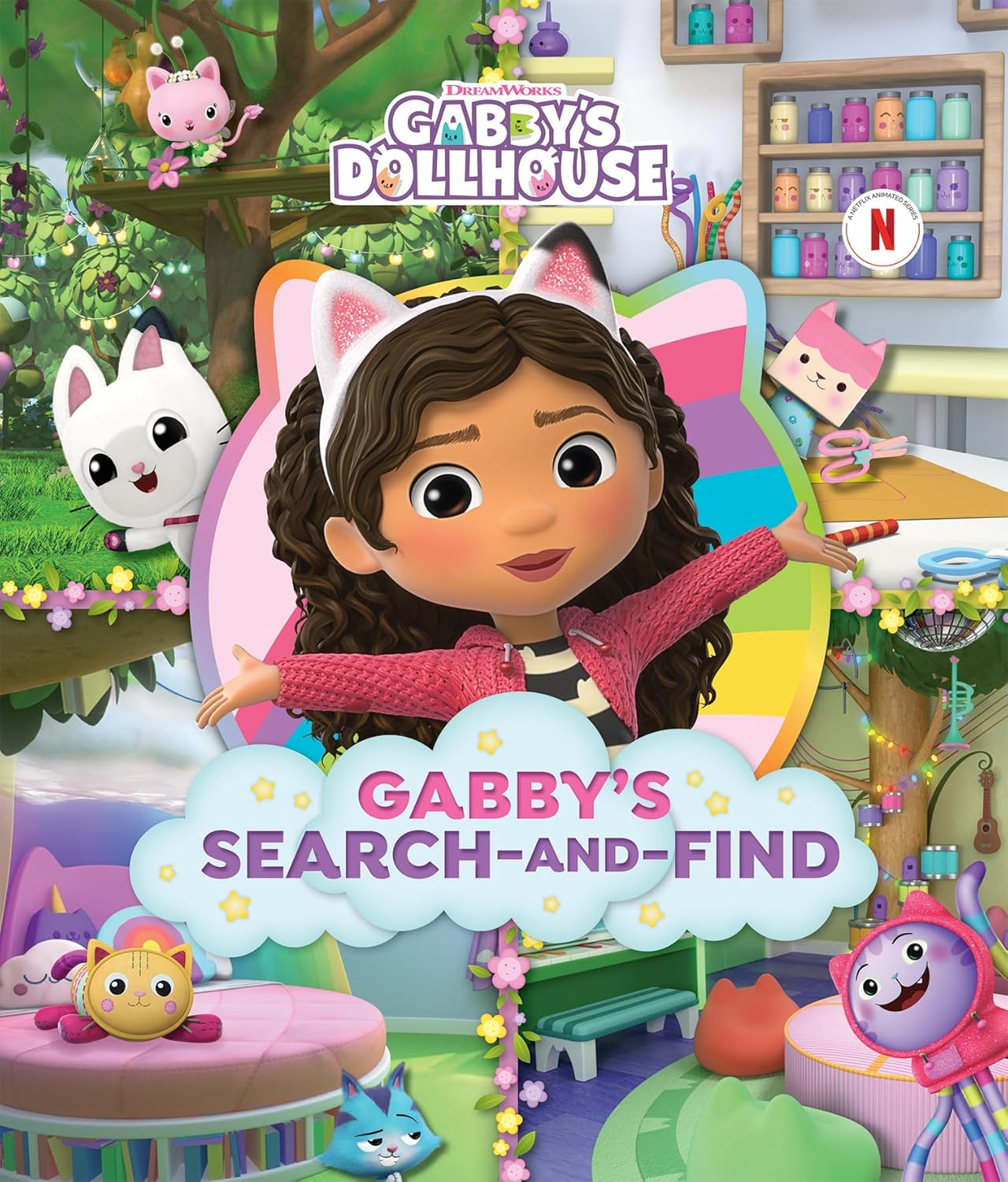 Gabby'S Dollhouse: Search-And-Find (Dreamworks) image number 2