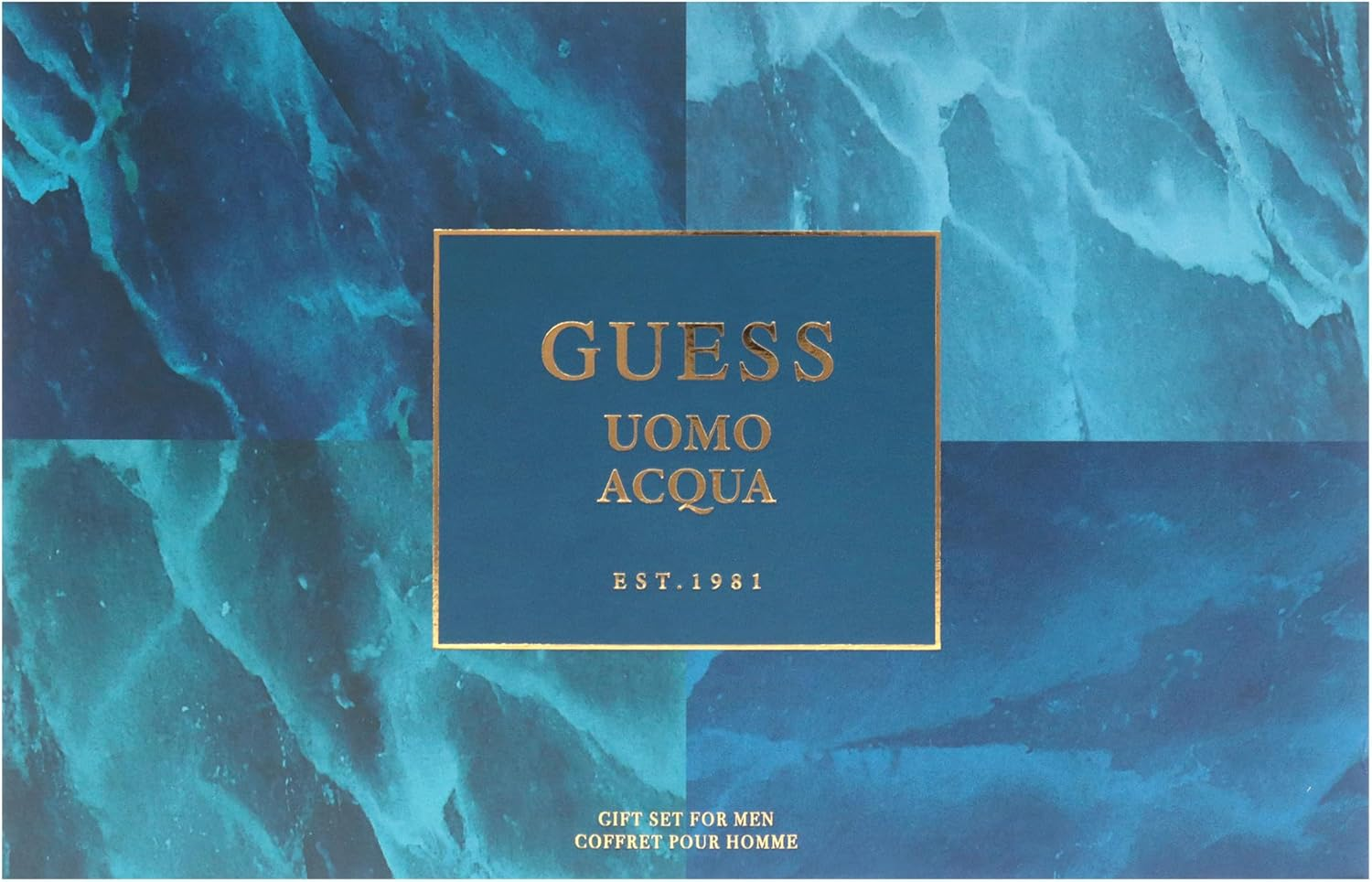 Guess Uomo Acqua by Guess for Men - 4 Pc Gift Set 3.4Oz EDT Spray, 6Oz Deodorizing Body Spray, 3.4Oz Shower Gel, Pouch image number 5
