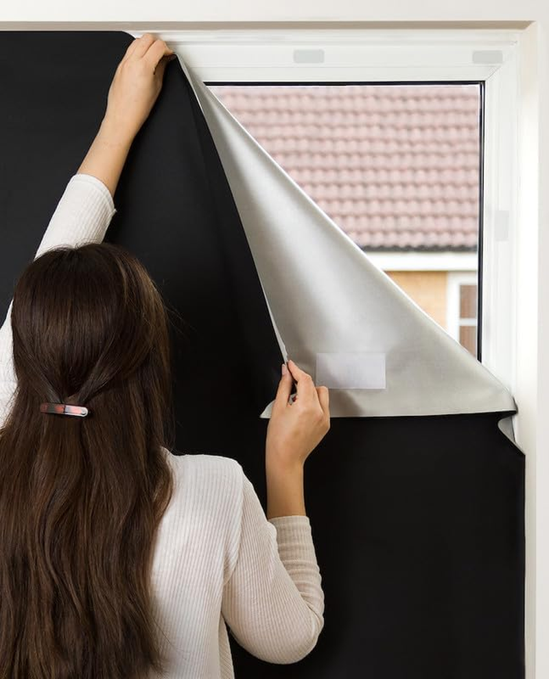 Easynight Blackout Roller Blind (Without Suction Cups) XXL 3 M X 1.45 M image number 1