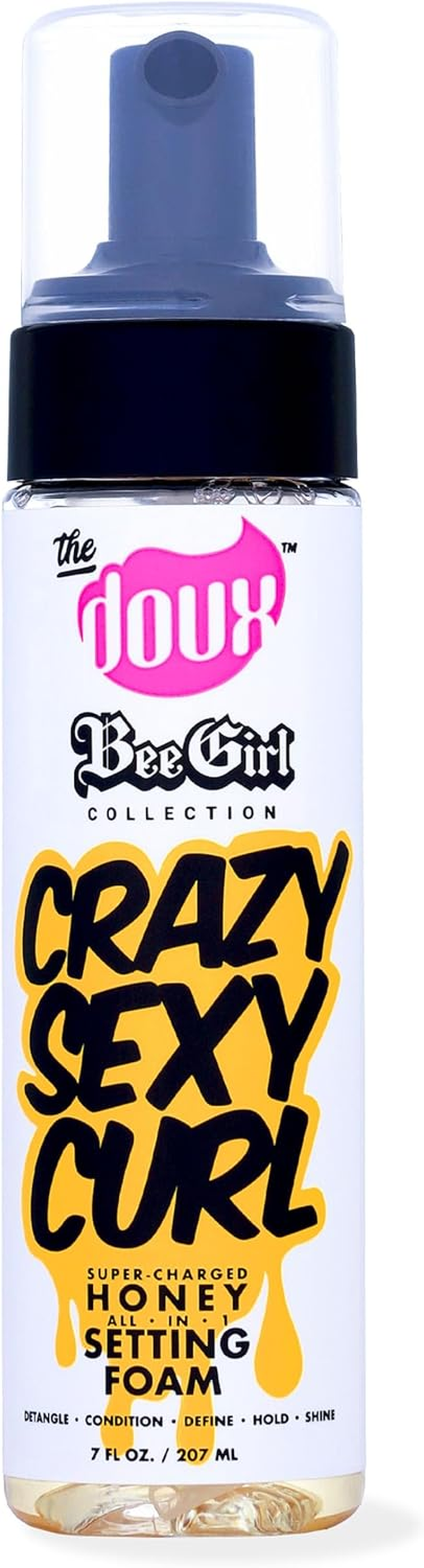 The Doux Crazy Sexy Curl Honey Setting Foam, 207Ml image number 1