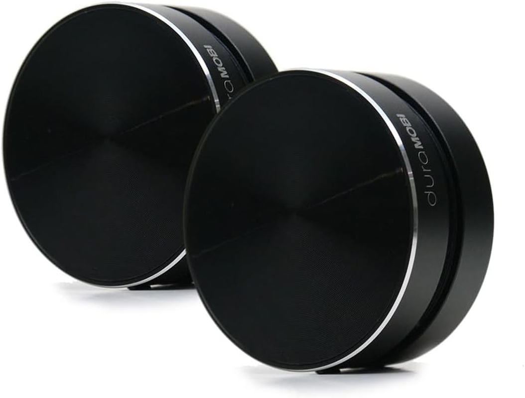 Bone Conduction Stereo Speaker Portable and Compact Mini Sound Box with Magnetic Adsorption Function BT Speaker Black Pack of 2