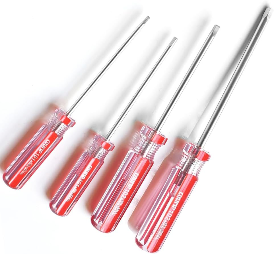 Fongmore 4Pcs Square Head Screwdriver Set SQ0 SQ1 SQ2 SQ3 Precision Screwdriver Set with Magnetic Multifunction Hand Tool image number 3