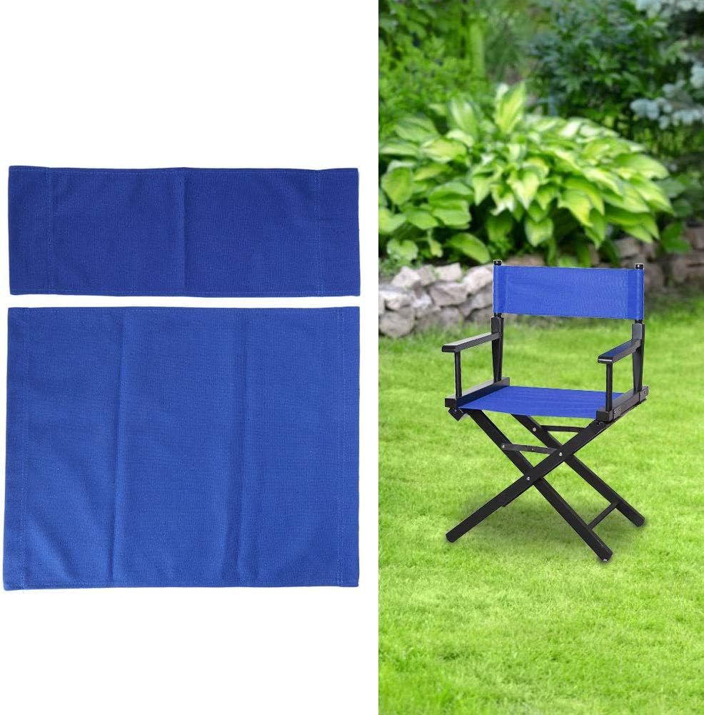 1 Set Director Chair Canvas, for 16'' Directors Chairs Director Chair Replacement Canvas（4 Colors Available） (Blue) image number 3