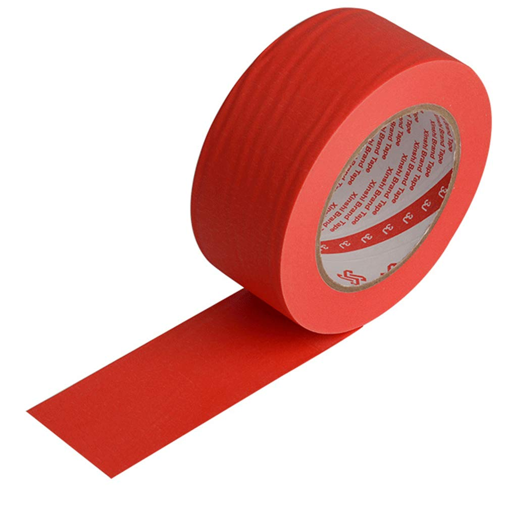 Vogueing Tool 2 Rolls 10Mm X 50M Textured Paper Tape Writable Masking Tape Painters Tape for Paint Craft and DIY- Black