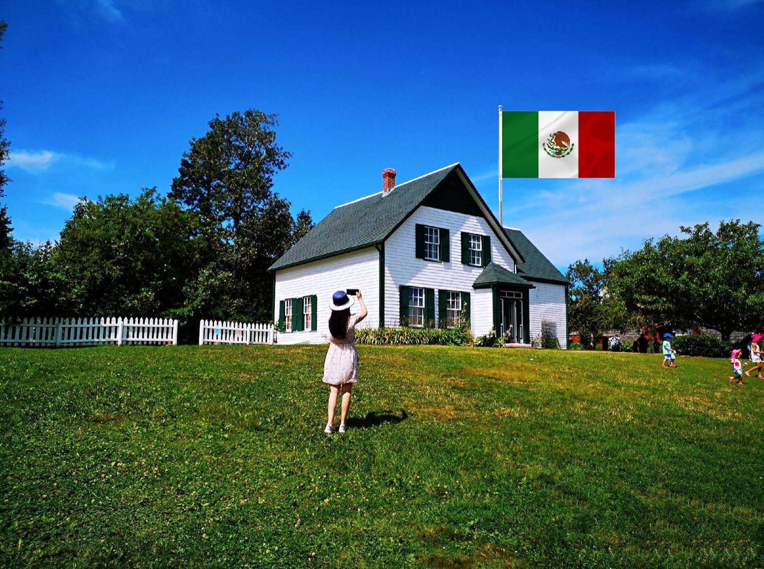 LARGE Mexican Flag, 3X5Ft Mexico Flags Banner for Indoor Outdoor Decoration of Canada Yards.Parade or Express Mood