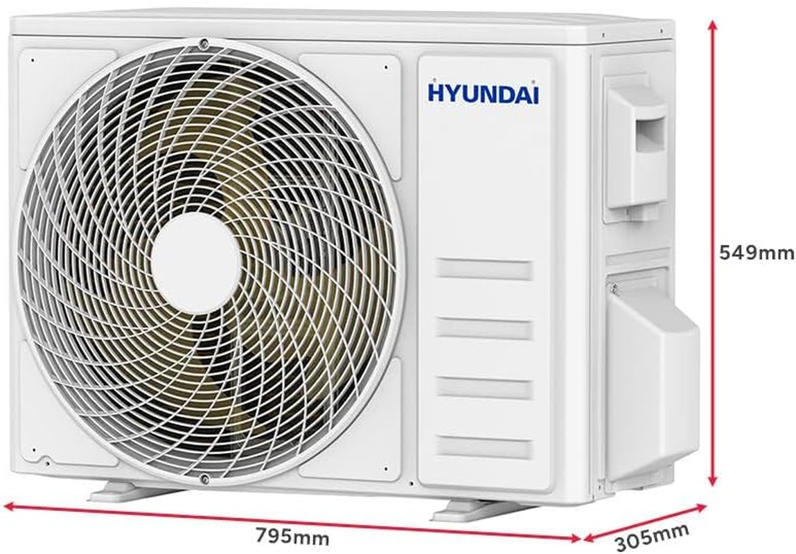 Hyundai 3.5Kw Inverter Smart Split System Air Conditioner (Reverse Cycle) - HYSSSAC35TA image number 3