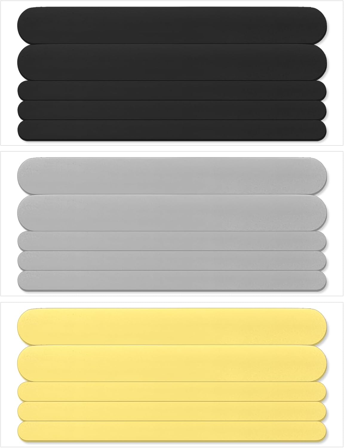 NILLOS Heel Handles Pads, 18 PCS Slingback Heel Strap for Relief of Foot Pain (3 Colors) image number 5