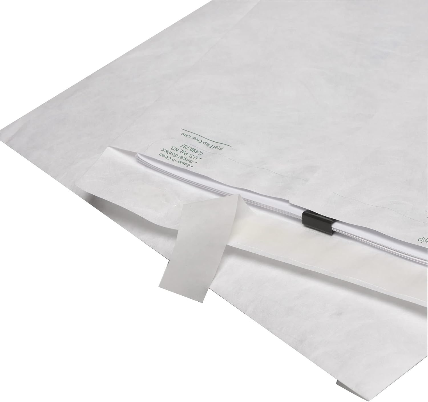 Quality Park QUAR1660 Survivor 10 X 15 Tyvek Catalog Mailer with Self Sealing Closure, 14 Lb Puncture, Tear and Moisture Resistant Dupont Tyvek Envelopes, 100 per Box (R1660),White image number 5