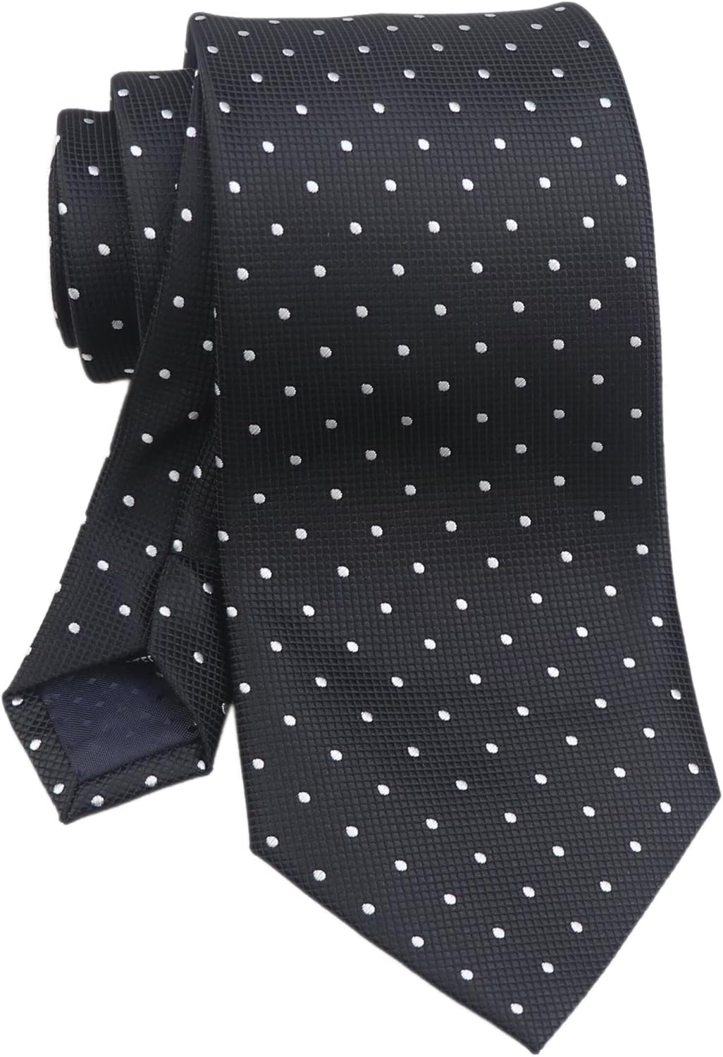 Rosiika Men'S Striped Ties Polka Dots Formal Designer Wedding Groomsmen Neckties 3 Inch - Baby Blue Stripe image number 2