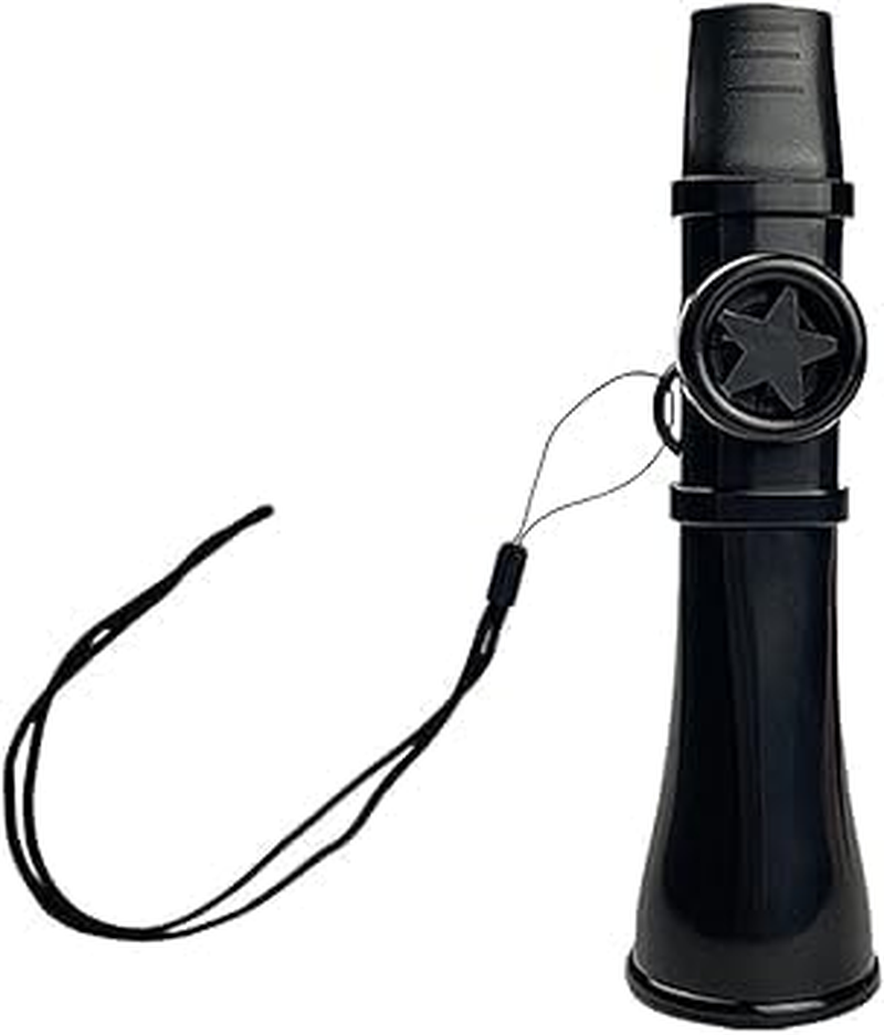 1Pcs Compact Lightweight Kazoo Musical Instrument - Black Kazoo with Great Sound for Guitar, Ukulele, Violin, Piano Keyboard, Easy to Learn for All Ages image number 5