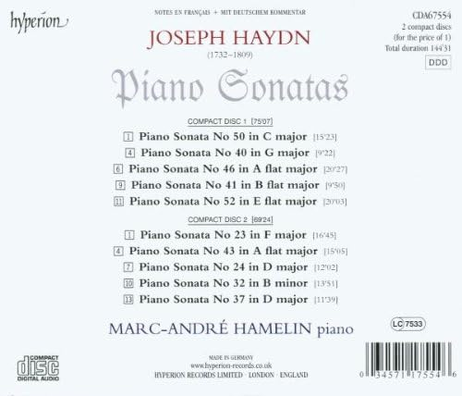 Haydn: Piano Sonatas Vol.1 image number 1