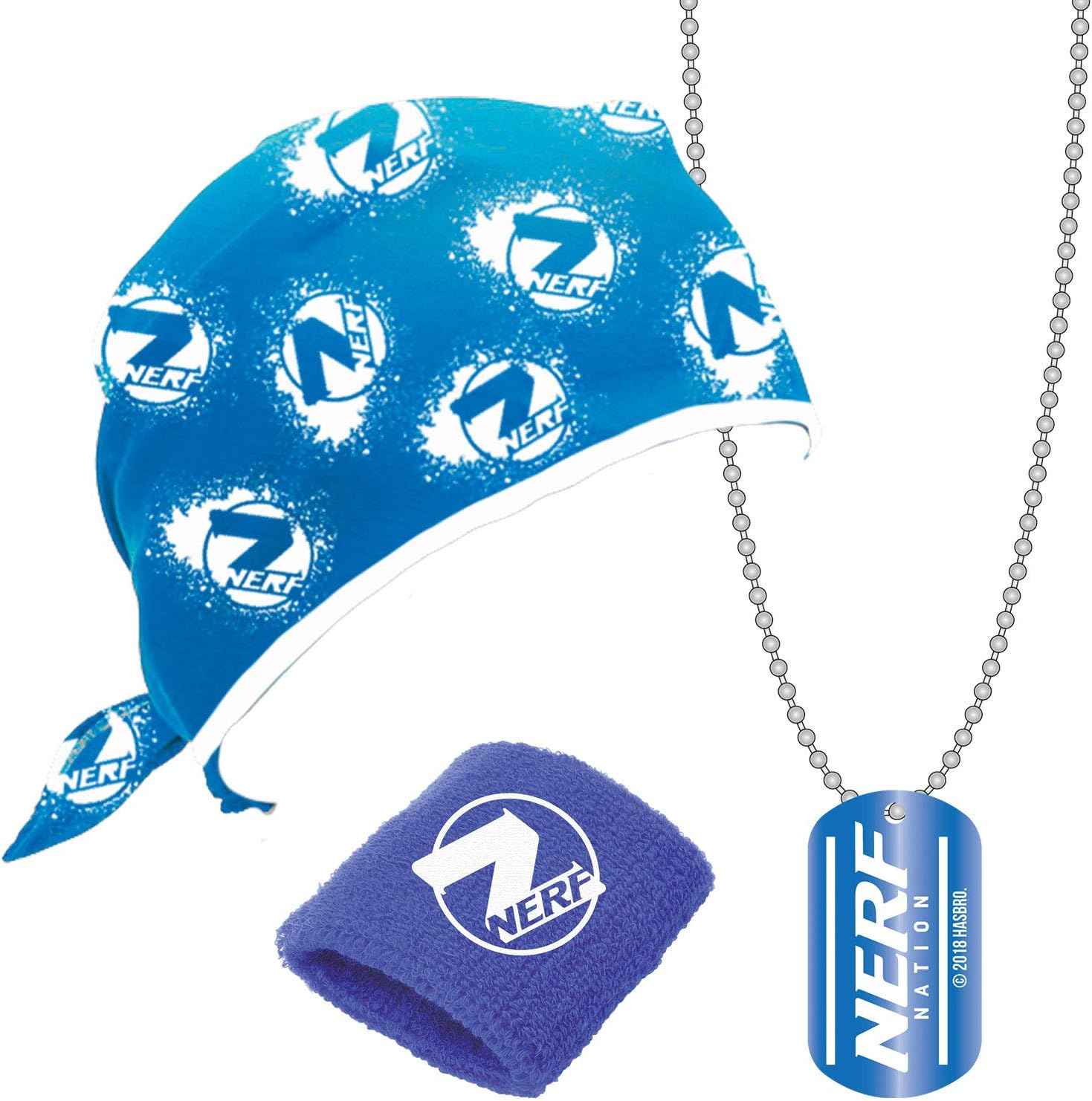 Amscan 9903934 - Child Nerf Blast Team Pack (2 Set of Blue and 2 Set of Orange) image number 6