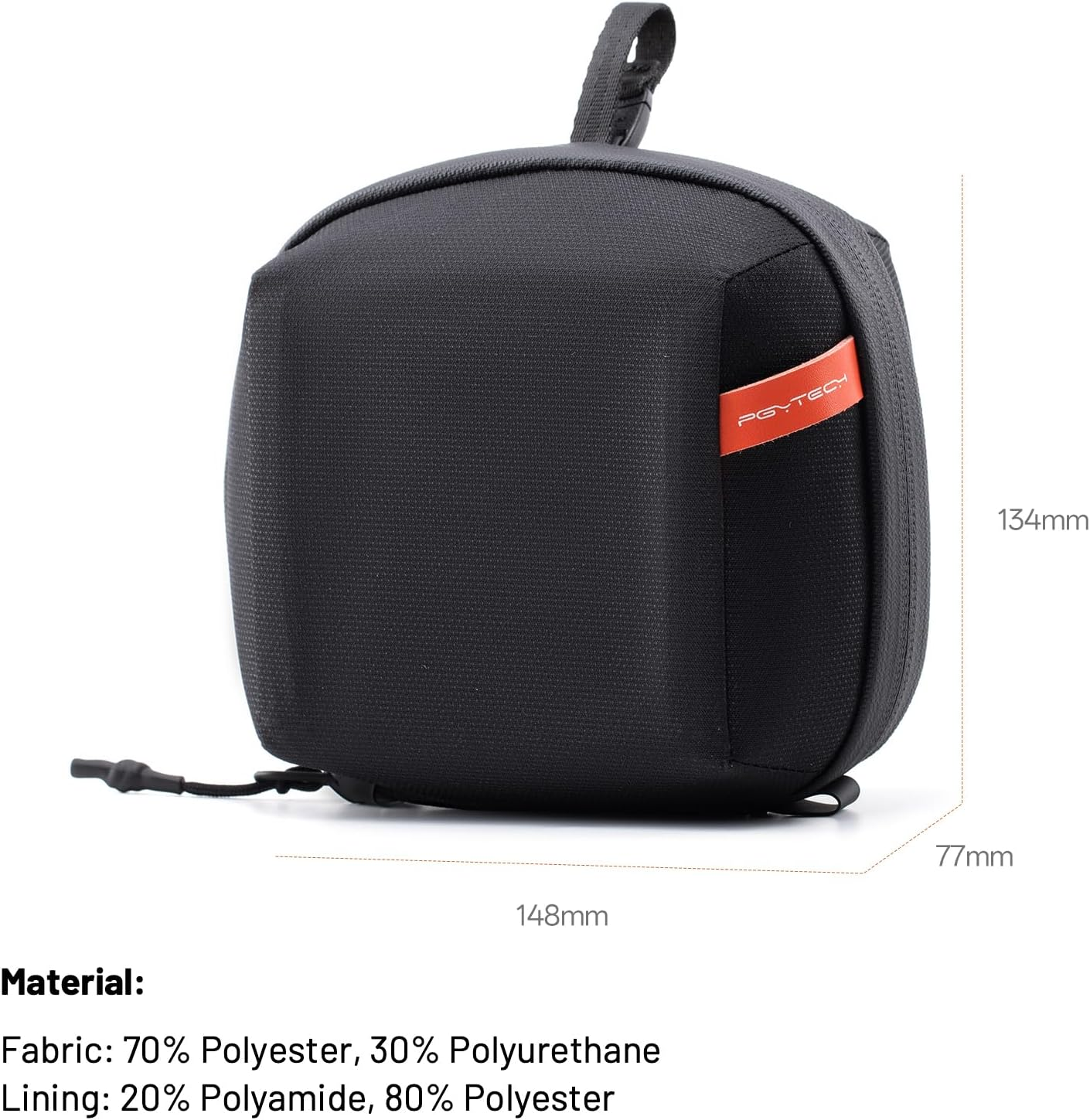 PGYTECH Hard Lens Filter Pouch up to 100Mm, 7 Pockets Camera Filter Bag Carrying Case for Photography Filter, Storage Wallet for Circular Filter, Waterproof & Dustproof Filter Pouch, round Filter M image number 6