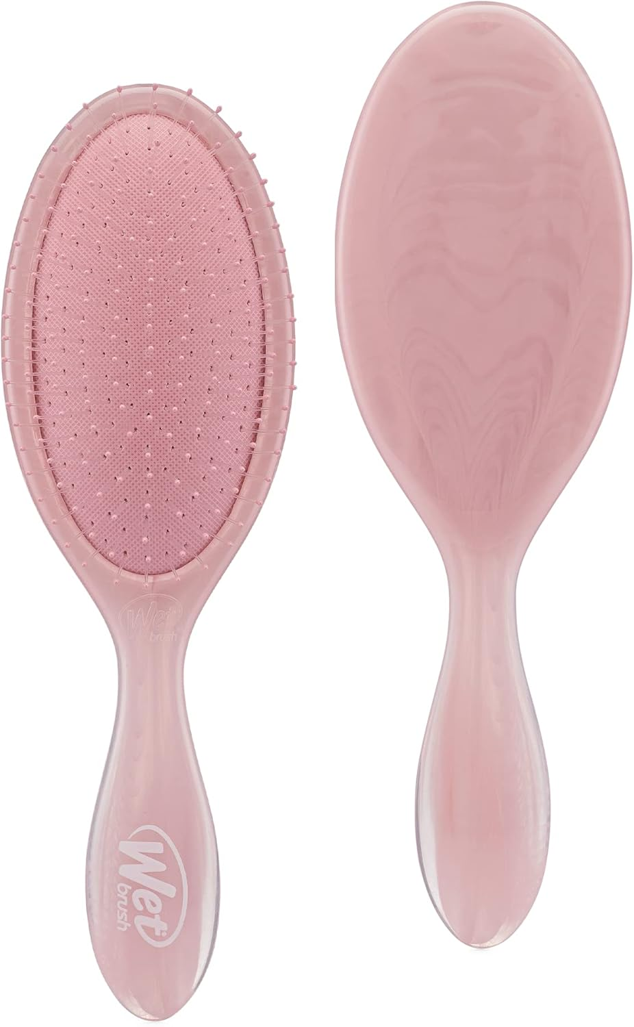 Wet Brush Original Detangler Hair Brush - Abstract Mineral Black Swirl - All Hair Types - Ultra-Soft Intelliflex Detangler Bristles Glide through Tangles with Ease - Pain-Free Comb for Men & Women