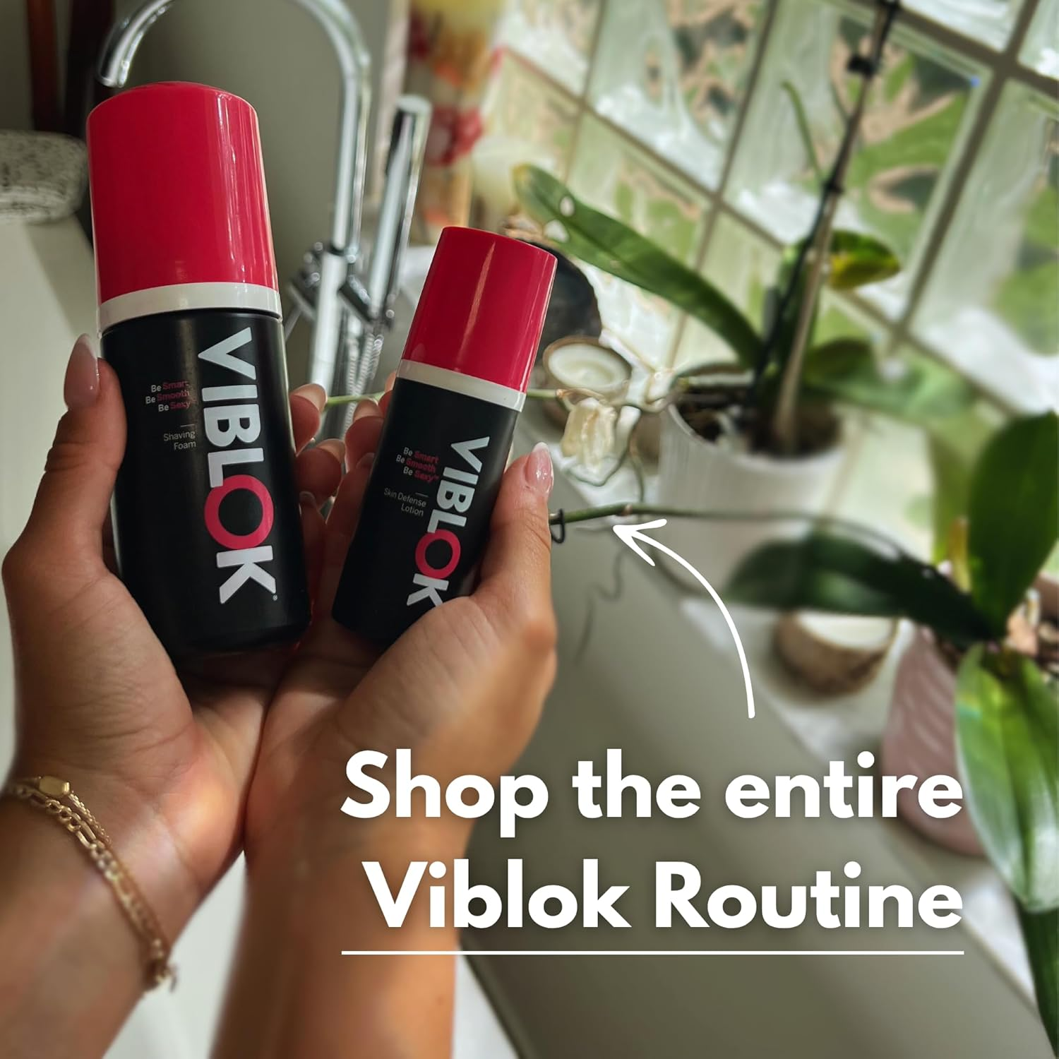 VIBLOK Skin Defense Post-Shave Lotion, 100% Non-Toxic and Hypoallergenic, 1.7 Fluid Ounces image number 2