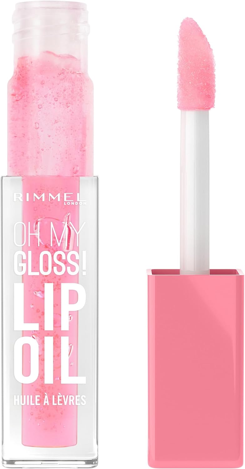 Rimmel London OH MY GLOSS Lip Oil #004 Vivid Red, 4.5 ML