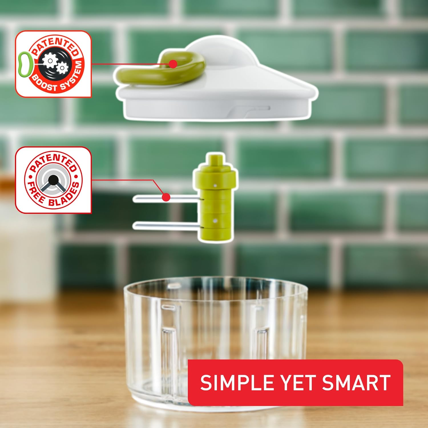 K1330404 Tefal 5 Second Chopper 500Ml image number 2