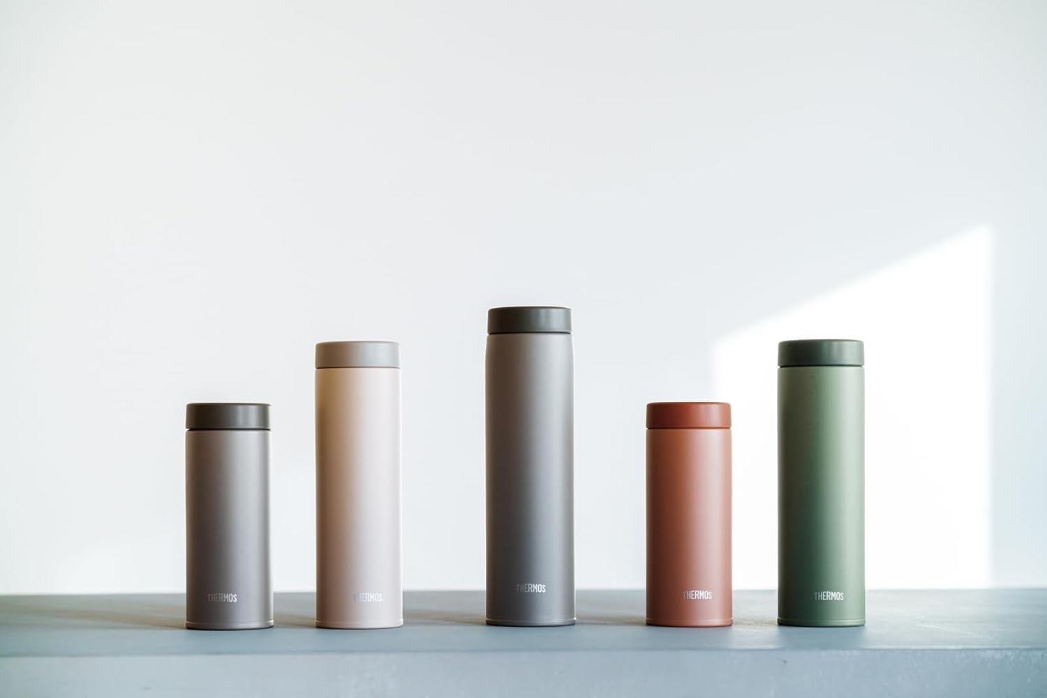 Thermos JON-601 LFG Vacuum Insulated Mobile Mug, 20.3 Fl Oz (600 Ml), Leaf Green, Easy to Wash with Less Parts, Screw Type, Seal Shape That Won'T Drip, Stainless Steel Bottle image number 2