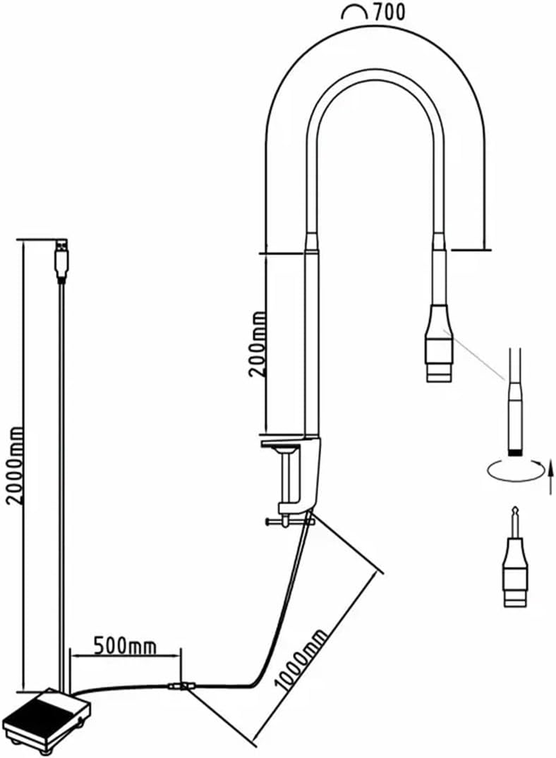 5V USB UV Ultraviolet Light LED Beauty Eyelash Manicure False Eyelashes Grafting Adjustment Colloidal Curing Lamp image number 5