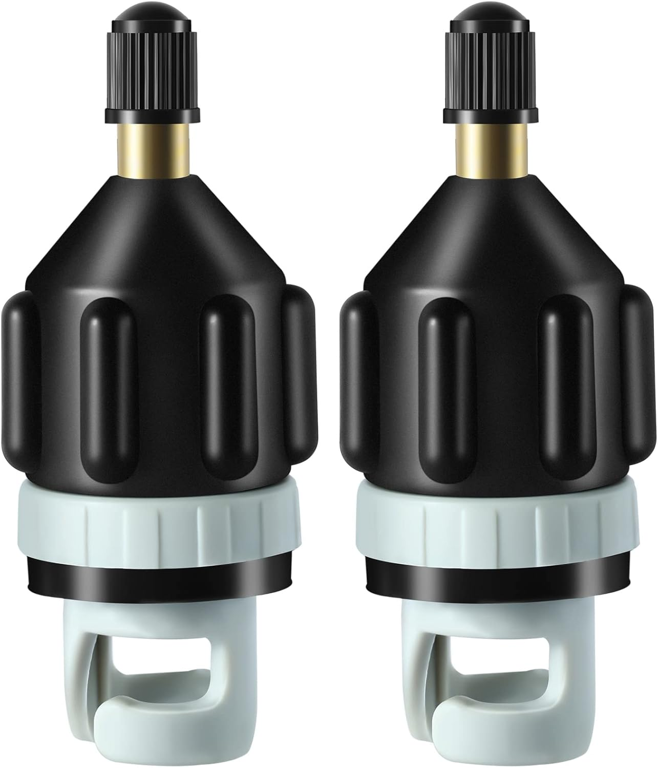 2Pcs Inflatable Boat SUP Pump Adapter, Premium Conventional Air Adapter, Sturdy SUP Air Adapter,Quickly Inflation and Strong Sealing SUP Pump Adapter, for Inflatable Boat, Paddleboard and Kayak. image number 3