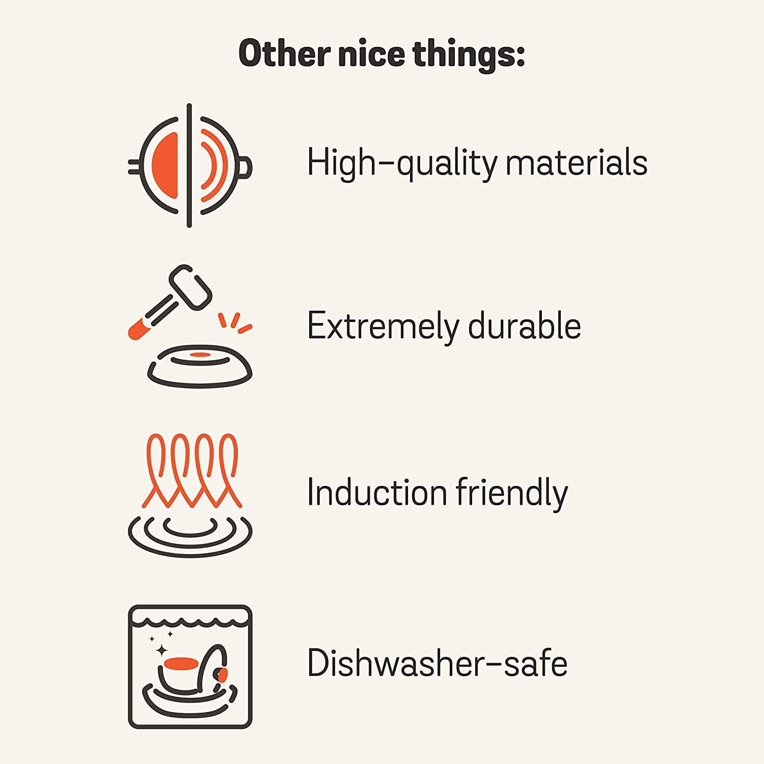 Meyer Accent Universal Stainless Steel Lid, 20/22/24 Cm image number 2