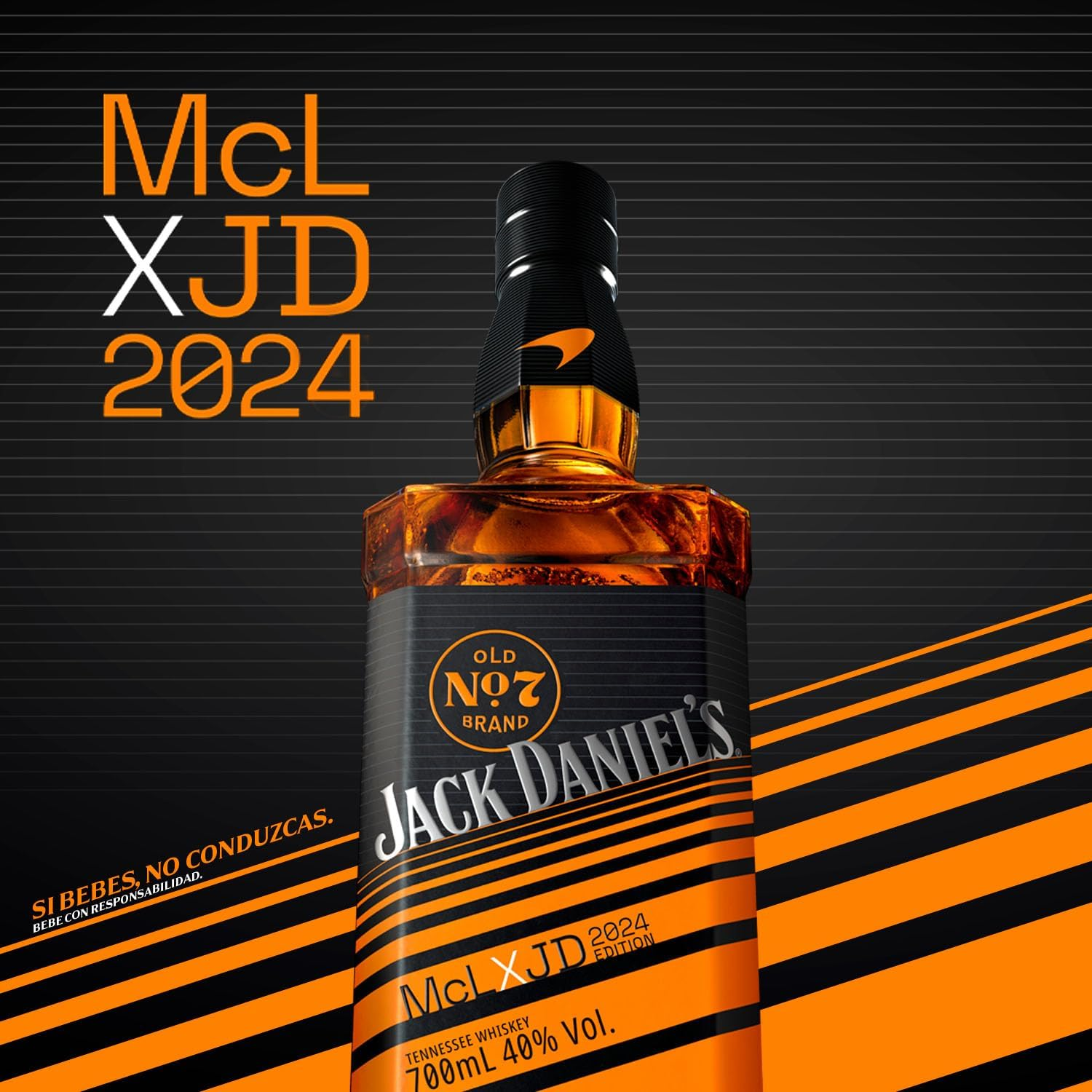 Jack Daniel'S Tennessee Whiskey Mclaren F1 Racing Edition 2 700Ml image number 5