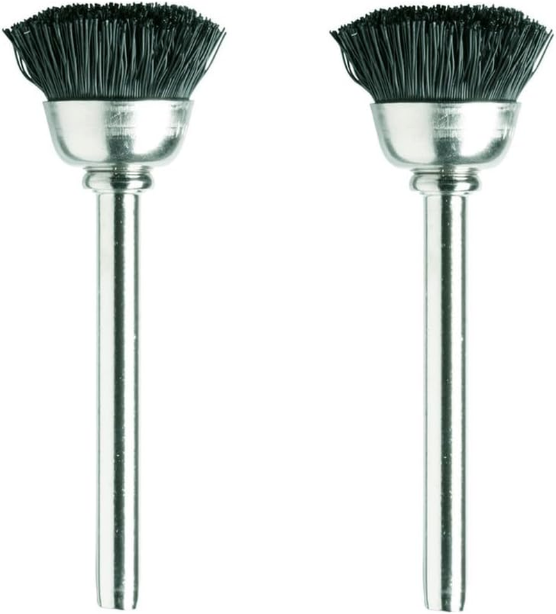 Dremel 536 Brass Brush Accessory Set, 2 Brushes (13 Mm) for Cleaning Soft Metals like Gold, Bronze or Copper image number 5