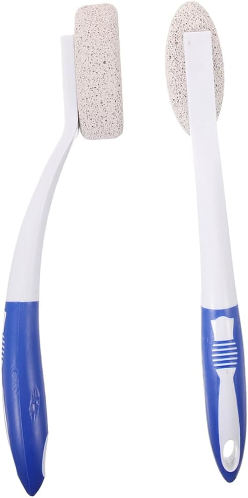 LALADEFIEE 2Pcs Ergonomic Foot File Pumice Stone Callous Remover Tool for Home Professional Use image number 3