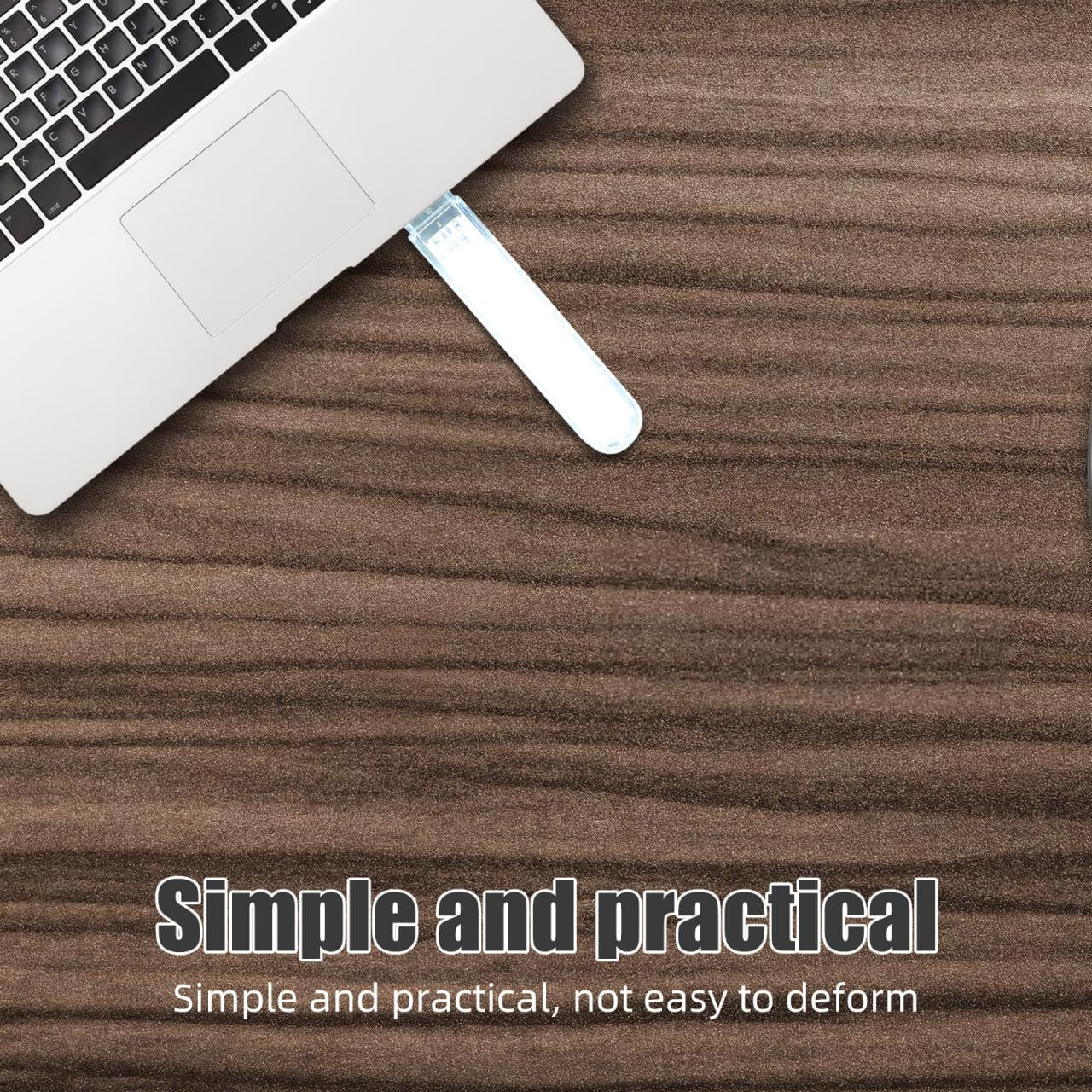 HOMSFOU USB Night Light Set of 4: Mini LED Reading Lamp, USB Lamps, Notebook Reading Lamp, Portable Night Light for Laptop Keyboard Power Bank image number 5