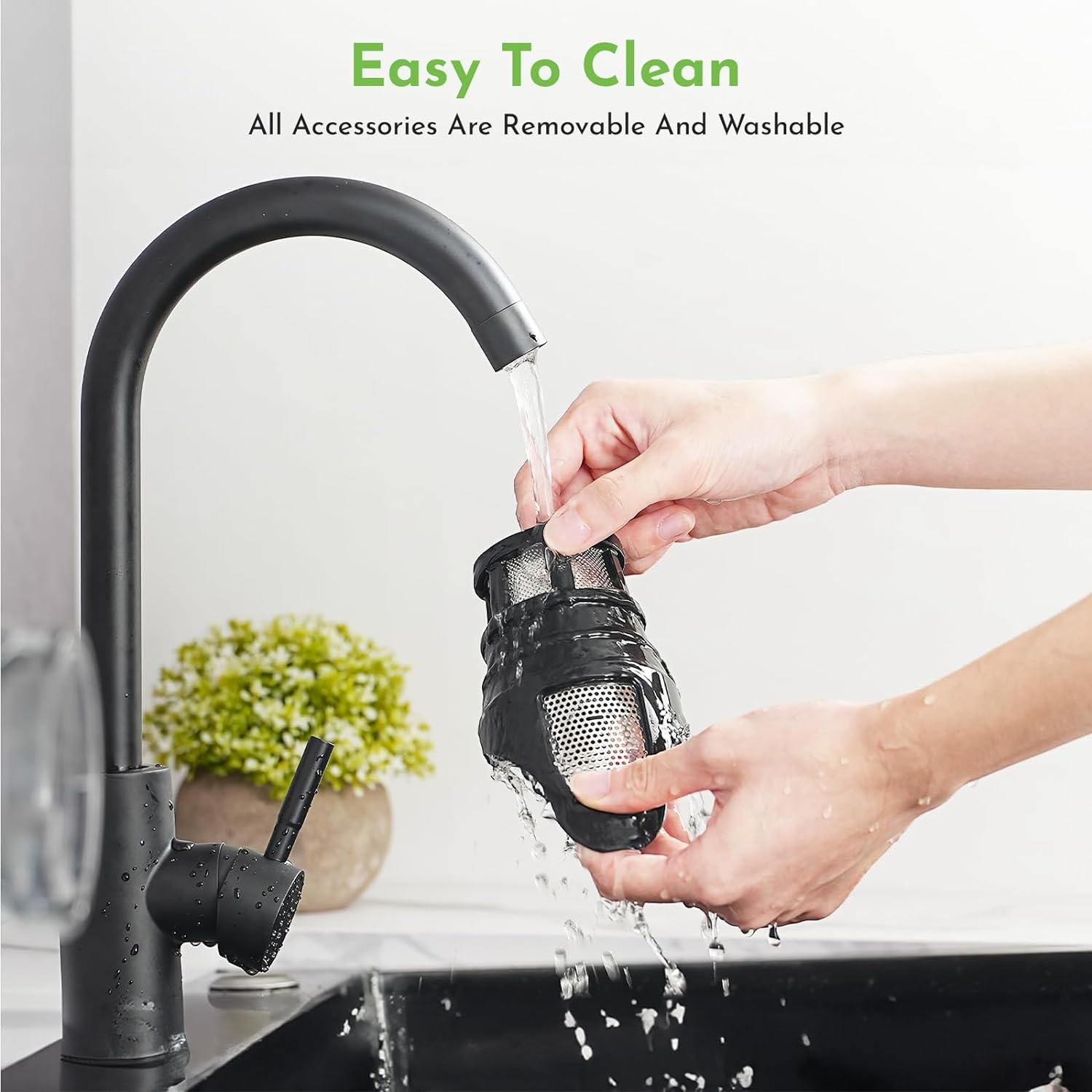 Masticating Juicer Attachment for Kitchenaid Stand Mixer, Masticating Slow Juicer Attachment with Dual Mouth Feed Chute, Cold Pressed Juicer Machine for Kitchen Aid Mixers by Cofun image number 4