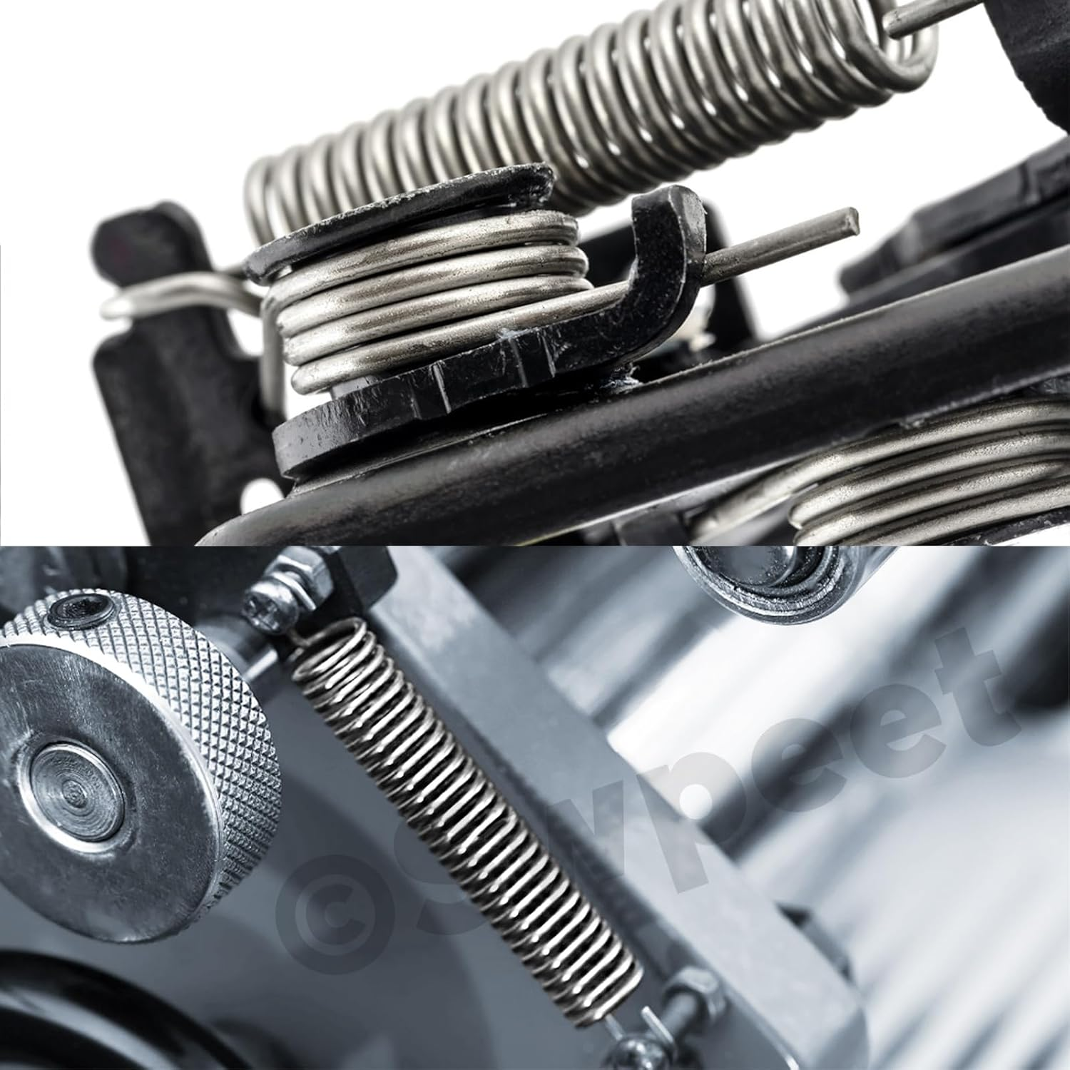 Swpeet 96Pcs 15 Different Sizes Stainless Steel Extension Spring with a Dual Hook Assortment Kit, Mechanical Extension Springs Small Spring for Home Repairs image number 6